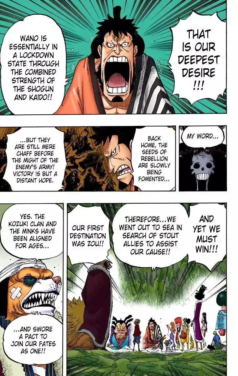 One Piece - Digital Colored Comics Chapter 819 5